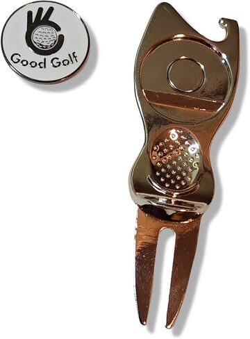Divot Repair Tool Golf Ball Marker Hat Clip Gift Box Set in Saudi Arabia