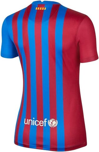 Nike 2021-2022 Barcelona Womens Home Football Soccer T-Shirt Jersey in Saudi Arabia