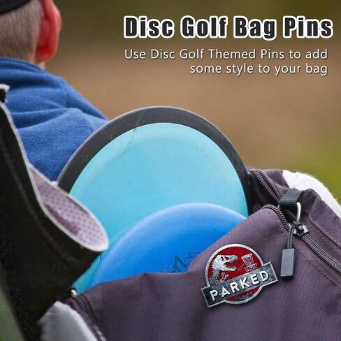 Disc Golf Bag Pins Disc Golf Bag Accessories Quality Hard Enamel Decorate Your Bag Perfect Disc Golf Lapel Pins in Saudi Arabia