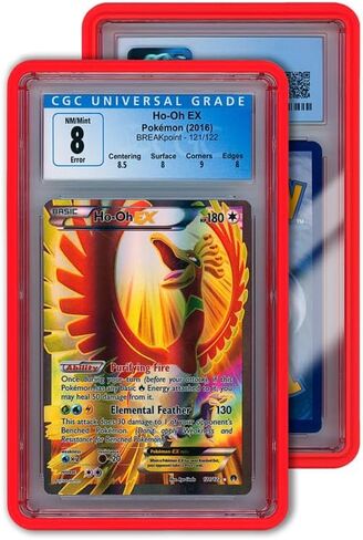 Graded Card Case for Standard CGC Slab Case | Multiple Colors | Soft Touch Matte Finish | Stackable | Made to Fit CGC | Solid TPU and PC Design. (Purple) in Saudi Arabia