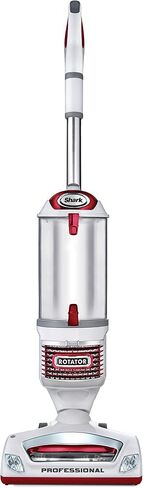 مكنسة Shark NV501 Rotator الاحترافية القابلة للرفع مع فلتر HEPA، توجيه دوار، مصابيح أمامية LED، أداة تنجيد واسعة، فرشاة غبار وأداة شق، أبيض/أحمر، 12، 18، 14. in Kuwait
