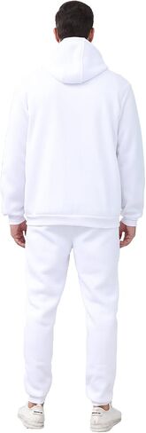 JIHUILAI Men's Tracksuits 2 Piece Sweat Suits Full Zip Up Hoodies Sweatpants Sets for Men Jogging Running Sports S-3XL in Saudi Arabia