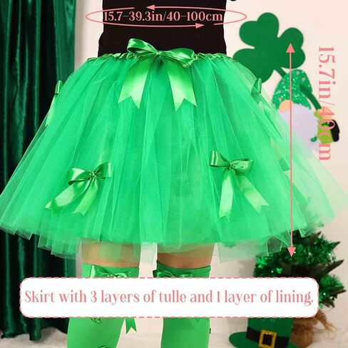 Tgirls Women's Tutu Skirt Bow Tulle Tutus Layered Ballet Dance Skirts Puffy Party Costume Skirt for Girls in Saudi Arabia