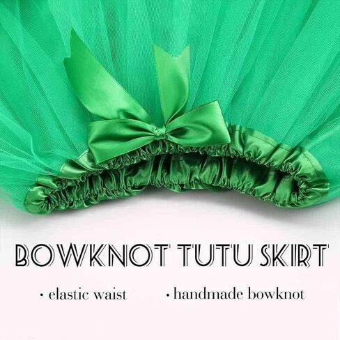 Tgirls Women's Tutu Skirt Bow Tulle Tutus Layered Ballet Dance Skirts Puffy Party Costume Skirt for Girls in Saudi Arabia