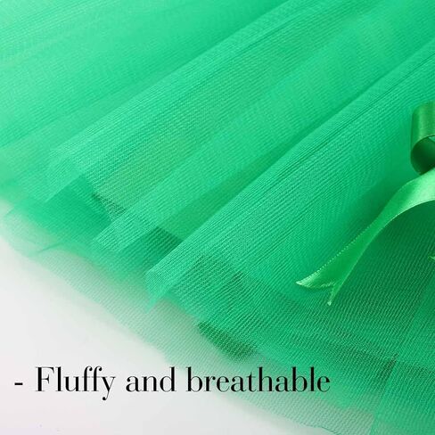 Tgirls Women's Tutu Skirt Bow Tulle Tutus Layered Ballet Dance Skirts Puffy Party Costume Skirt for Girls in Saudi Arabia