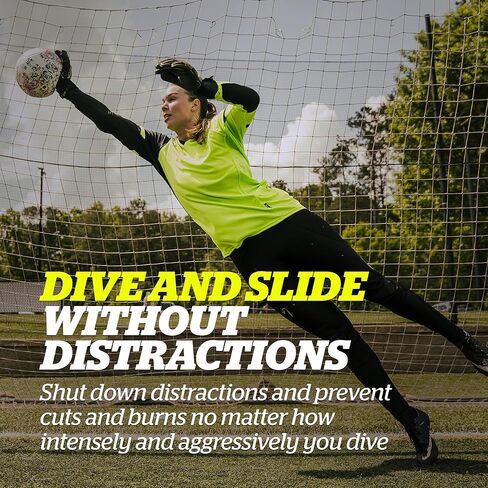 Storelli BodyShield Turf Burn Leggings 2، بنطال ضيق لكرة القدم مع جيوب واقية للساق، ملحقات رياضية، كرة القدم in Kuwait