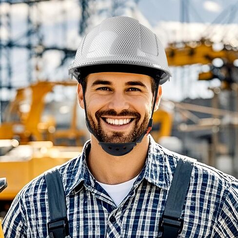 Safety Helmet Cap Style ABS Work Hard Hat Vented Hardhats for Men Carbon Fiber Pattern Industrial ANSI z89.1 OSHA in Saudi Arabia
