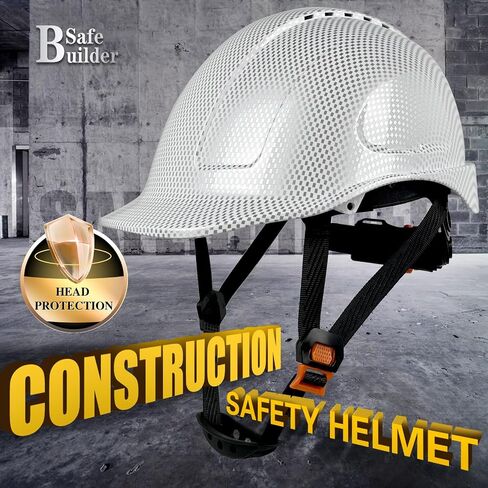 Safety Helmet Cap Style ABS Work Hard Hat Vented Hardhats for Men Carbon Fiber Pattern Industrial ANSI z89.1 OSHA in Saudi Arabia
