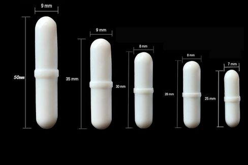 PTFE Magnetic Stirrer Mixer Stir Bar Spinbar Stirring (35mm 30mm 28mm 25mm 20mm 12mm 10mm) in Saudi Arabia