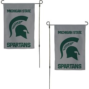 Desert Cactus Michigan State University Garden Flag Spartans MSU Banner 100% Polyester (Design J)