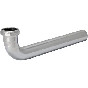 EZ-FLO Heavy Duty Brass Waste Arm with Slip Joint Connection, 12 Inch Length, 22 Gauge, Chrome, 35092