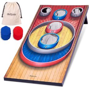 لعبة GoSports Carnival Arcade Toss Cornhole - لعبة رمي بين باج في الداخل أو الخارج