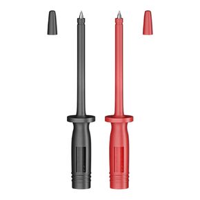 Goupchn Multimeter Probes with 4mm Female Socket 1000V/10A 2PCS with 8PCS Replaceable Precision Sharp Probes for Electrical Testing