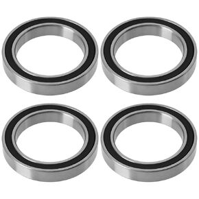 4PCS 6806-2RS Ball Bearings 30mm ID 42mm OD 7mm Thickness Double Sealed Rubber Bearings Compatible with Cannondale Compatible with BB30 Cranks