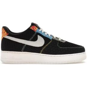 Nike AIR Force 1 '07 LV8 DZ4855 001 مقاس 14، أسود/أبيض-شراع in Saudi Arabia