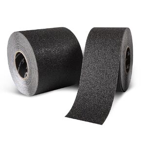Premium Grade 60 Grit Anti-Slip Adhesive Tape, Indoor/Outdoor, Great for Stairs, Docks, Boats & Ramps, Black, 2 inch x 50 ft, SG6502B