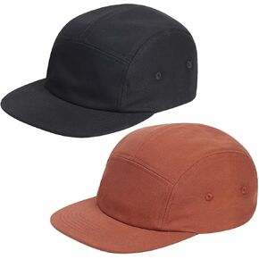 COOLSOME 5 Panels Hat Basic Daily Wear Flat-Bill Cap in Saudi Arabia