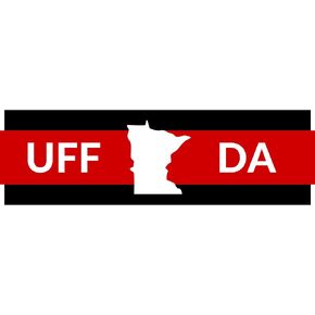 Uff Da Minnesota Waterproof Vinyl Bumper Sticker for Cars Trucks Laptop