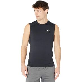Under Armour HeatGear Armour Compression Sleeveless Black/White 4XL