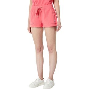 Champion Campus French Terry Graphic Shorts Pinky Peach MD 3