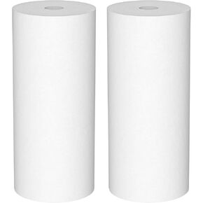 10" x 4.5" Sediment Water Filters Replacement for GE FXHTC, GXWH40L, GXWH35F, Culligan RFC-BB, 5 Micron Well Water Filters for Whole House Water Filter System, 2 Pack