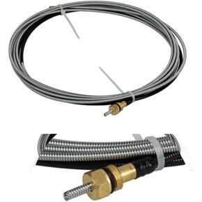 194-011 MIG Welding Liner Conduit .030"-.035" for Miller Millermatic M10 M25 M40 and H Series Hobart 15 FT 194011 (1 Pack)