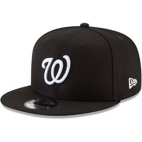 New Era MLB Basic SNAP 950 Washington Nationals Black White Snapback