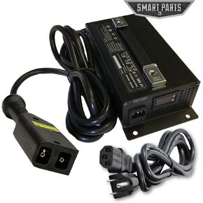High Performance 36V 18 Amp Golf Cart Battery Charger EZGO TXT Medalist LED Display, 36 Volt Fast Charge