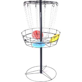 Disc Golf Basket, Disc Golf Target with 3 disc, PDGA Standard Size Disc Golf Target with 12 Heavy Duty Chains