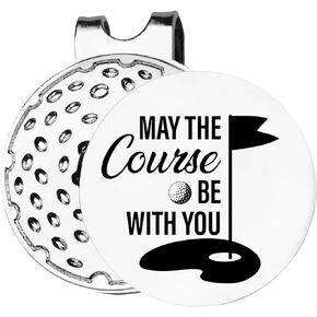 Funny Golf Gifts, Golf Lover Gifts Golf Ball Marker, Golf Ball Marker Magnetic Hat Clip, Funny Golf Accessories Gifts for Men Women Golfer, Christmas Birthday Gift for Golf Fan Golf Player