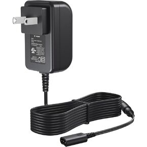 Charger for Shark WS632 WS631 WS630 WS620 AC Power Adapter for WS632BLBRN WS632GDBRN WS632GNBRN WS632PKBRN WS632PLBRN WANDVAC System Pet Pro Cordless Stick Handheld Vacuum Power Supply Cord