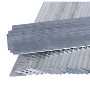 5pcs 3mm x 40mm x 250mm 6061 Aluminum Flat Bar Flat Plate Sheet