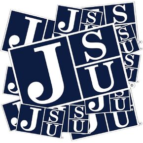 Desert Cactus Jackson State University Stickers Tigers J-State Vinyl Decals Laptop Water Bottle Car Scrapbook T3 (Type 3-1)