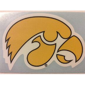 Craftique Iowa Hawkeyes, Large Premium Decal, Cornhole