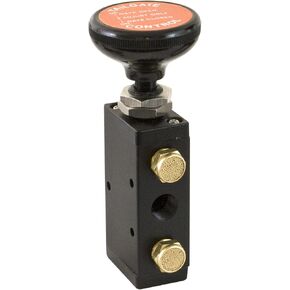 Buyers Products BAV020 4-Way Air Valve (Valve,Air,4Way,3Pos,Push-Pull) , Black