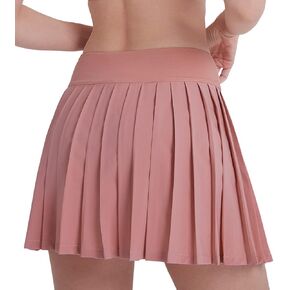 RUNNING GIRL Pleated Tennis Skirt for Women with Pockets Short High Waist Athletic Skater Golf Skort Running Sports Skirt