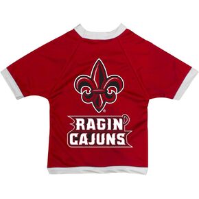 NCAA Louisiana Lafayette Ragin' Cajuns Athletic Mesh Dog Jersey