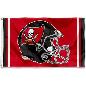 WinCraft Tampa Bay Buccaneers New Helmet Grommet Pole Flag