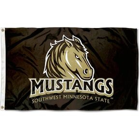 College Flags & Banners Co. Southwest Minnesota State Mustangs Flag