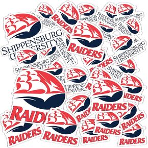Desert Cactus Shippensburg University Stickers Raiders Vinyl Decals Laptop Water Bottle Car Scrapbook 13.5x11 Sheet T1 (Type 1-1)