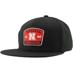 ZHATS Standard NCAA Officially Licensed Hat Flat Snapback Z11 Switchback Black, One Size