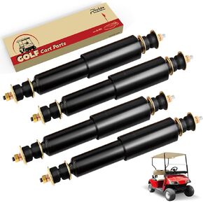Roykaw EZGO TXT Golf Cart Front and Rear Shock Absorbers Kit for 1994-Up Gas & Electric Models, Replaces OEM #76418-G01,70248-G01,70324-G01,76419-G01,70928-G01,Nivel Part #5006