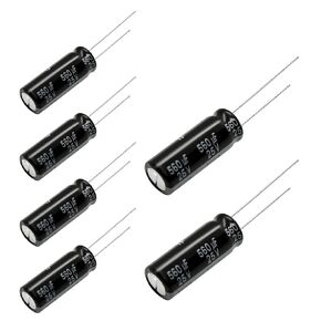 Replacement for 6 pcs Panasonic FR Series Capacitors 25V 560uf Ultra Low ESR