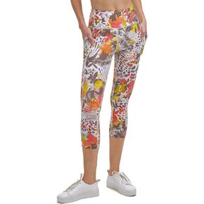 Calvin Klein Performance Women's Print High Waist Crop Tight Legging