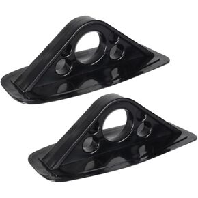 Paddle Bracket 2 Pcs Rubber Boat Awning top Accessories Deck Hinge Paddle Bracket Accessories Sun Visor Kayak Kayaking Accessories Shade Equipment Inflatable Boat Rod Holder
