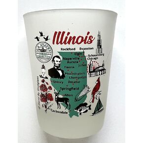 Illinois US States Series Collection Shot Glass