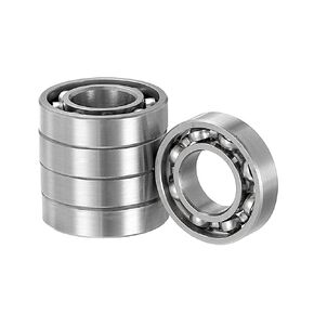 5pcs Deep Groove Ball Bearings - [1/4" x 1/2" x 1/8"] Chrome Steel Balls for Motors Machine Tool Gearboxes Use, Open Type ABEC1