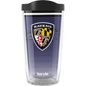 Tervis NFL Baltimore Ravens-Forever Fan Insulated Tumbler, 24oz, Classic