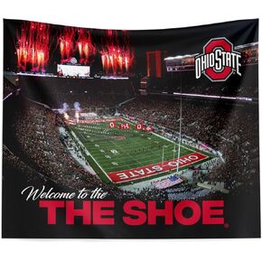 Northwest NCAA Ohio State Buckeyes Wall Hanging Tapestry, 34" x 40", The Shoe