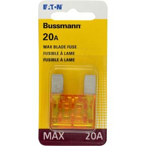 Bussmann BP/MAX-20 20 Amp Maxi Blade Fuse